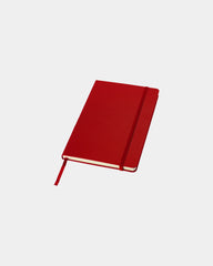 Notitieboek A5 harde kaft FSC-papier om te personaliseren - Rood