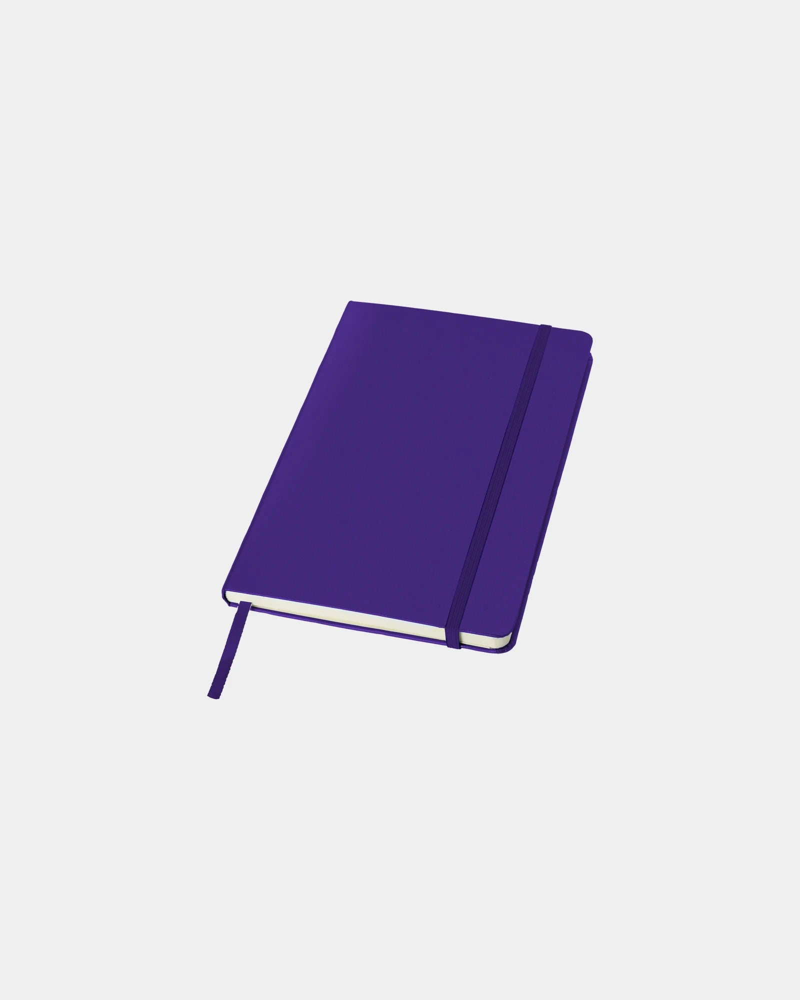 Notitieboek A5 harde kaft FSC-papier om te personaliseren - Paars