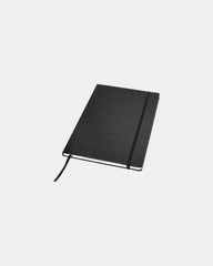 Notitieboek A4 harde kaft FSC om te personaliseren - Zwart