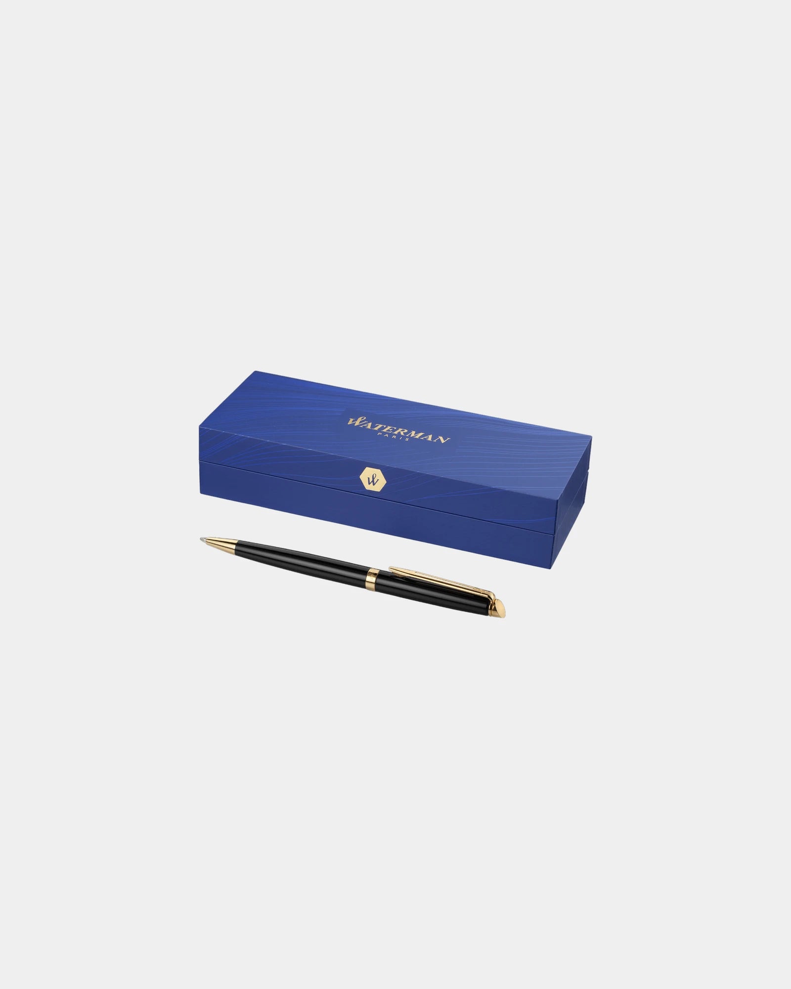 Balpen messing Waterman Hémisphère om te personaliseren - Zwart