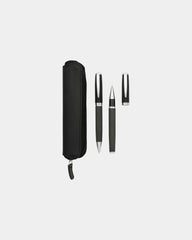 Pennenset carbon-finish met etui om te personaliseren - 2