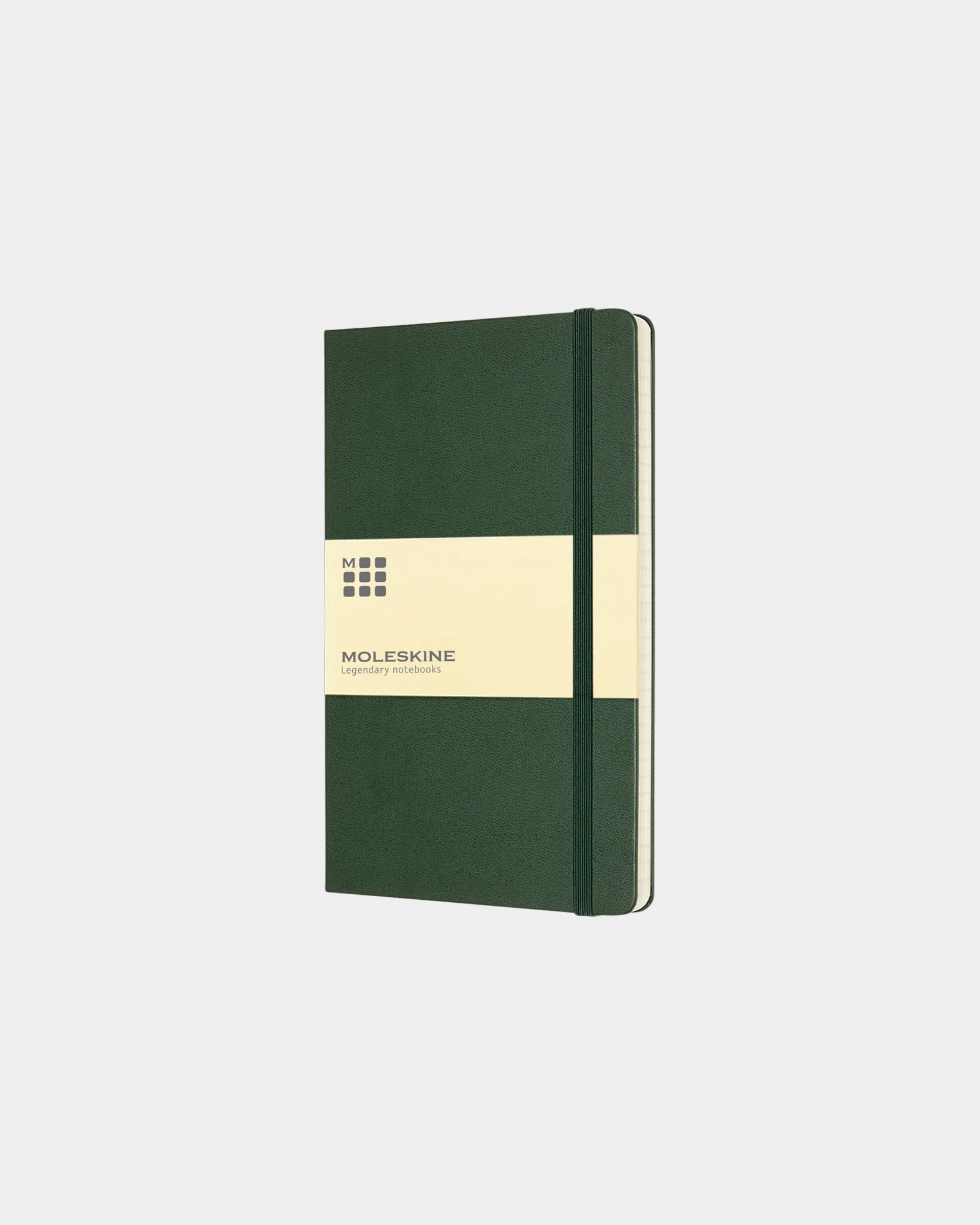 Notitieboek Moleskine Classic L om te personaliseren - Mirtegroen
