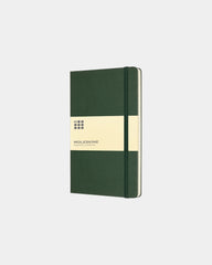 Notitieboek Moleskine Classic L om te personaliseren - Mirtegroen