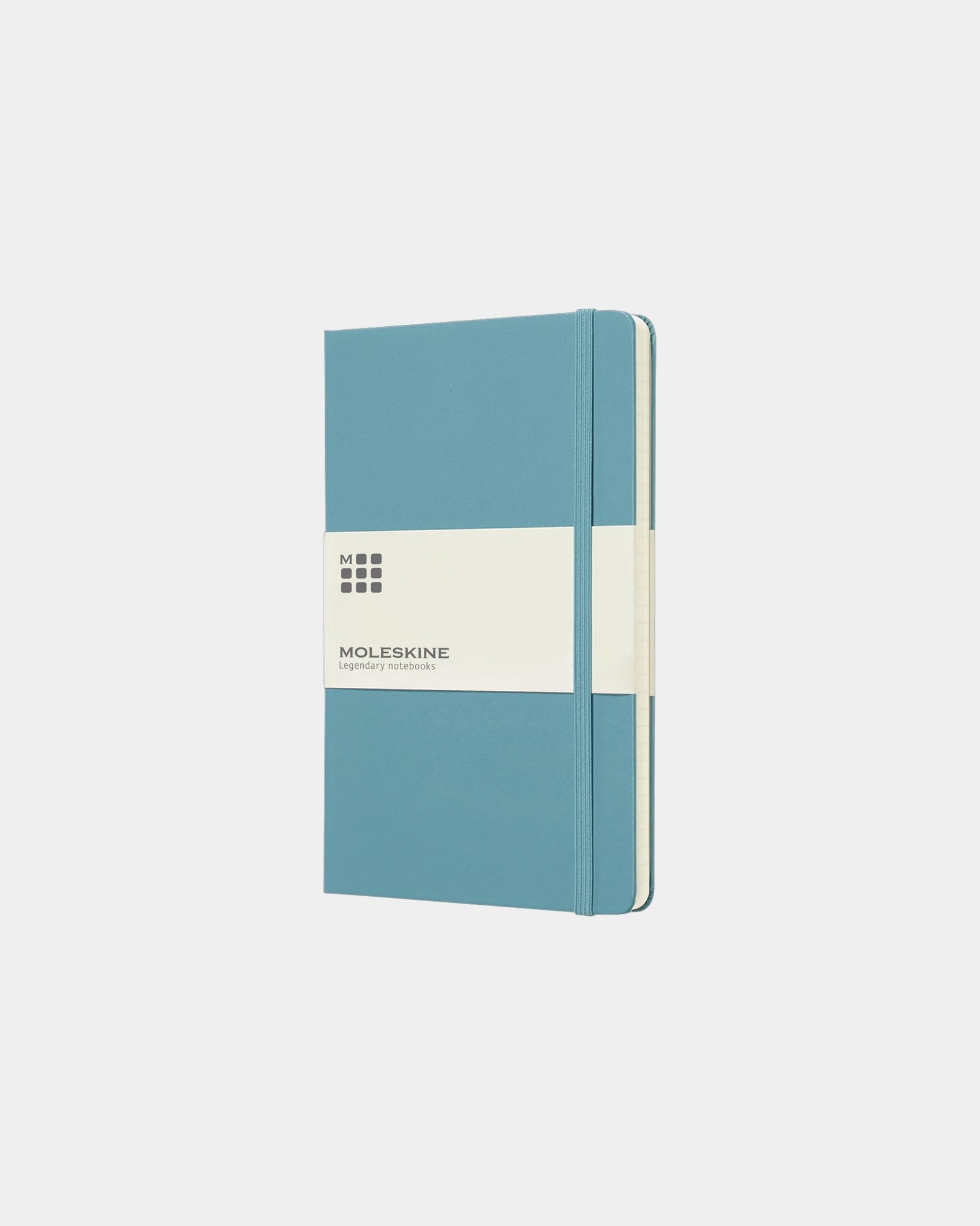 Notitieboek Moleskine Classic L om te personaliseren - reefblauw