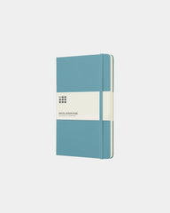 Notitieboek Moleskine Classic L om te personaliseren - reefblauw