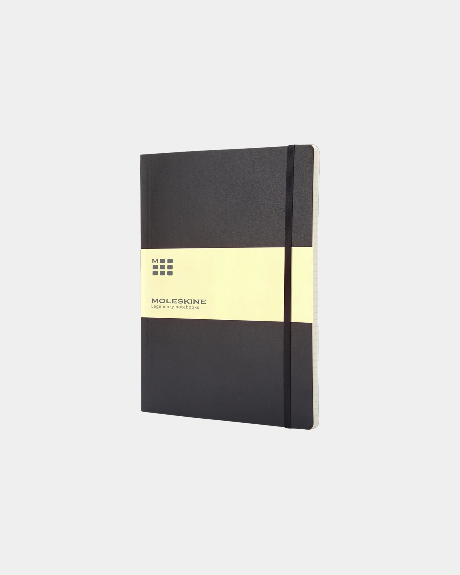 Notitieboek Classic XL gelinieerd om te personaliseren - Zwart