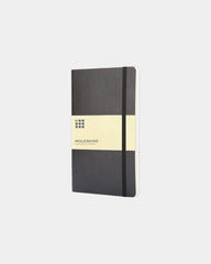 Notitieboek Classic L gelinieerd om te personaliseren - Zwart