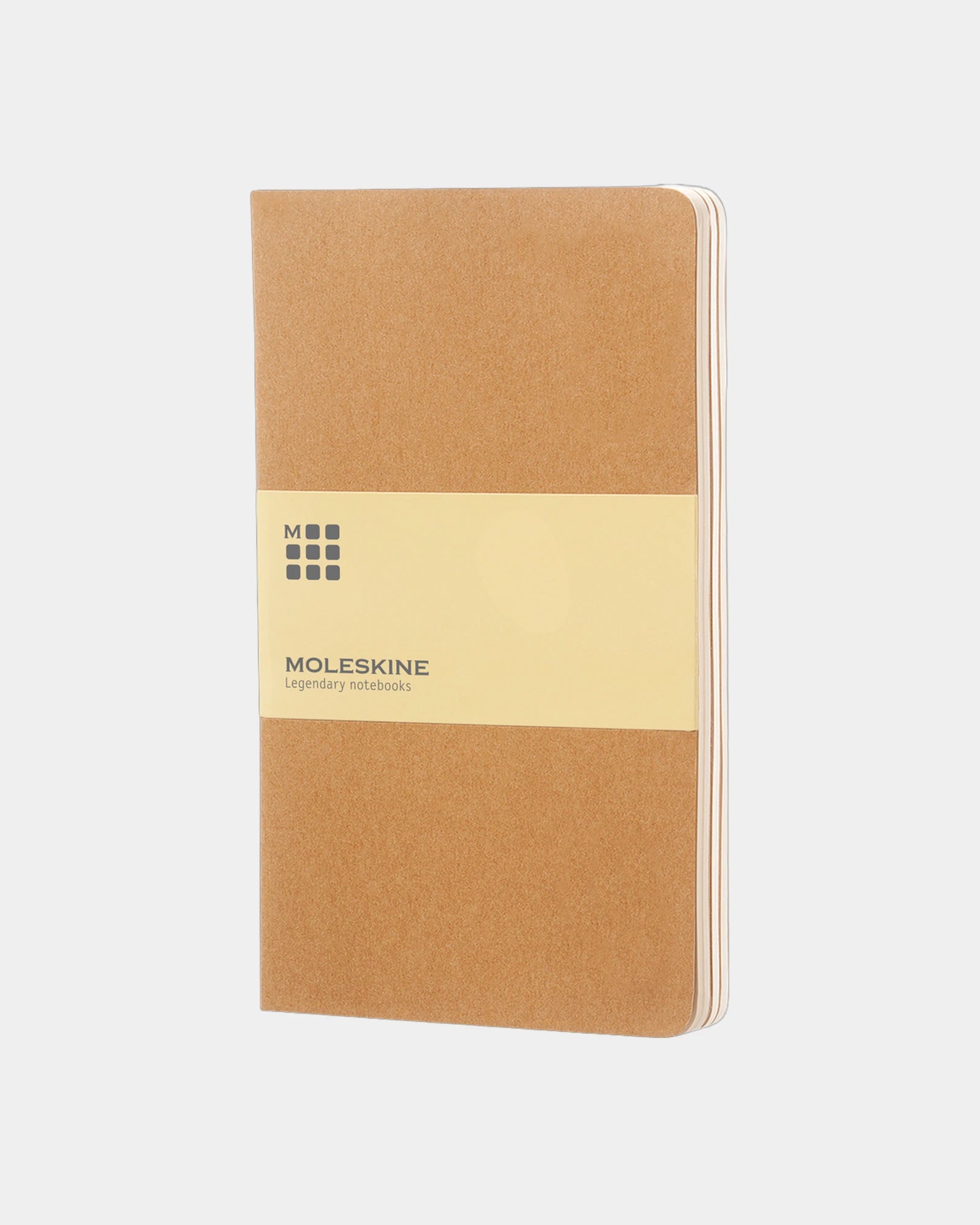 Notitieboek karton Moleskine Journal L om te personaliseren - Kraftbruin