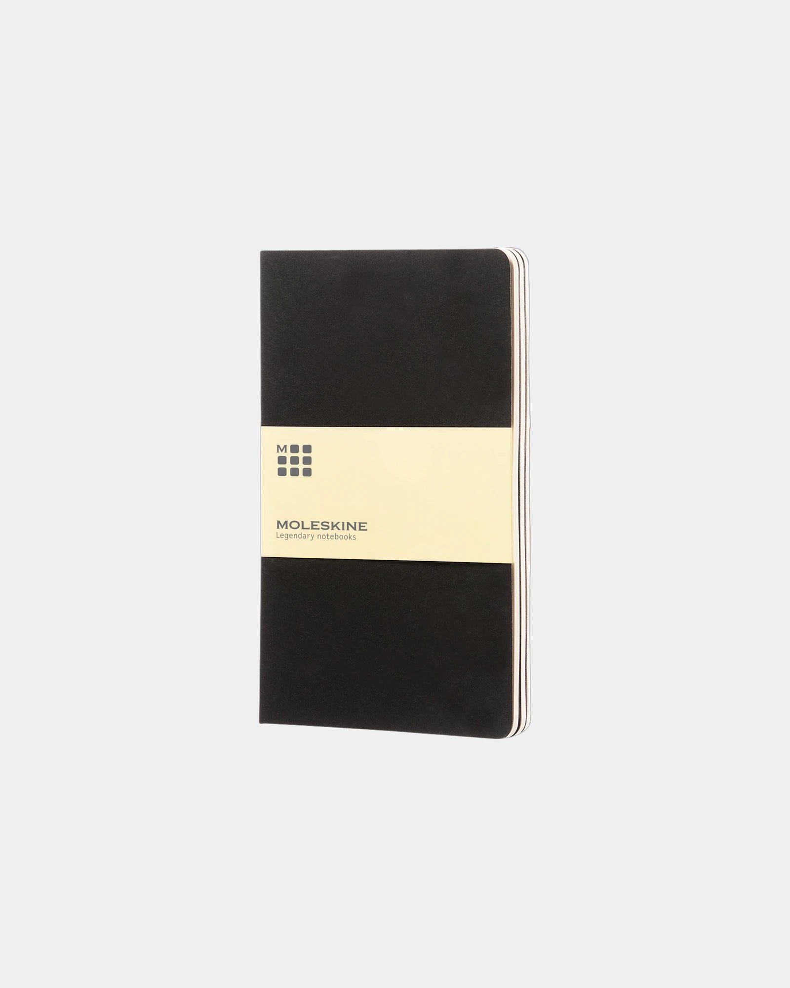 Notitieboek karton Moleskine Journal L om te personaliseren - Zwart