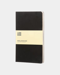 Notitieboek karton Moleskine Journal L om te personaliseren - Zwart