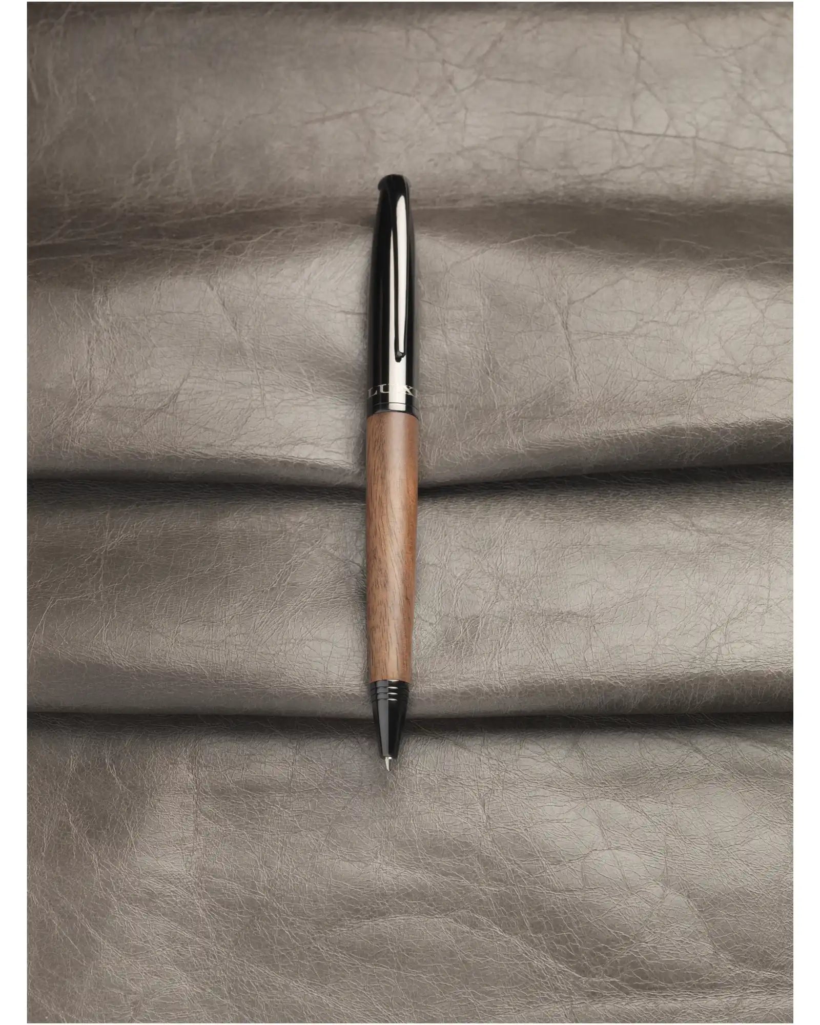 Balpen hout en chroom Loure om te personaliseren - 3