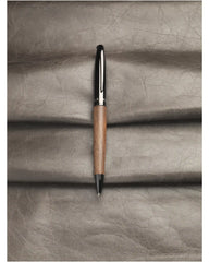 Balpen hout en chroom Loure om te personaliseren - 3
