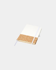Notitieboek A5 kurk PU om te personaliseren - Wit