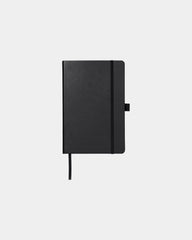Notitieboek A5 kunstleer met elastiek om te personaliseren - 1