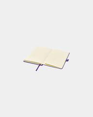 Notitieboek A5 kunstleer met elastiek om te personaliseren - 23