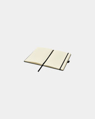 Notitieboek A5 kunstleer met elastiek om te personaliseren - 2