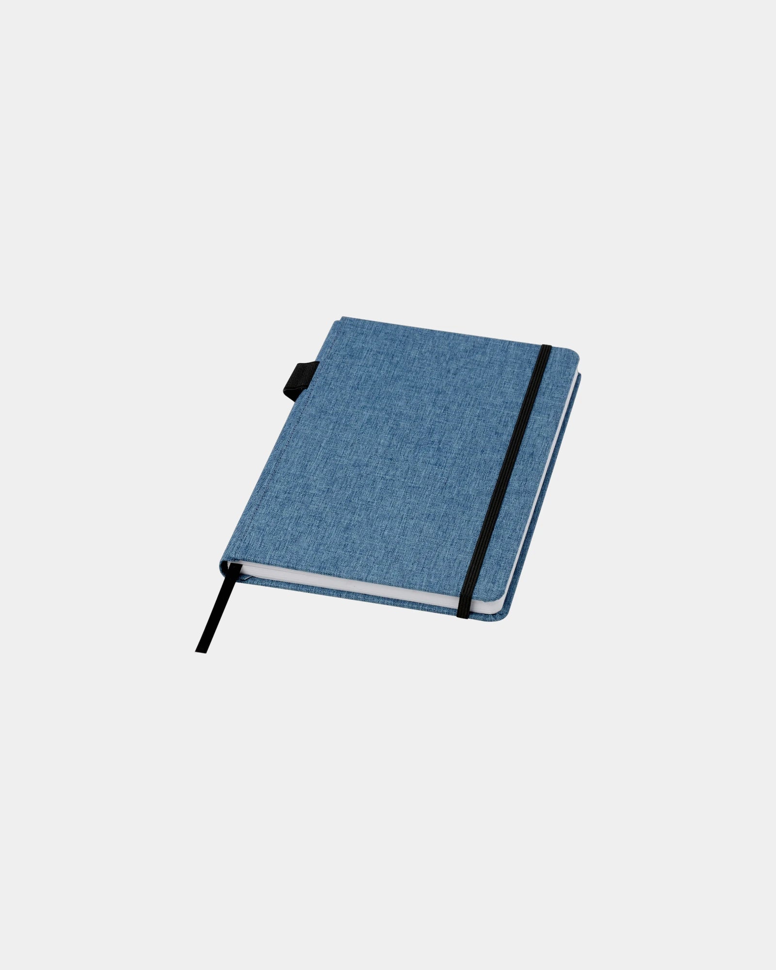 Notitieboek Orin A5 gerecycled papier om te personaliseren - Halsblauw