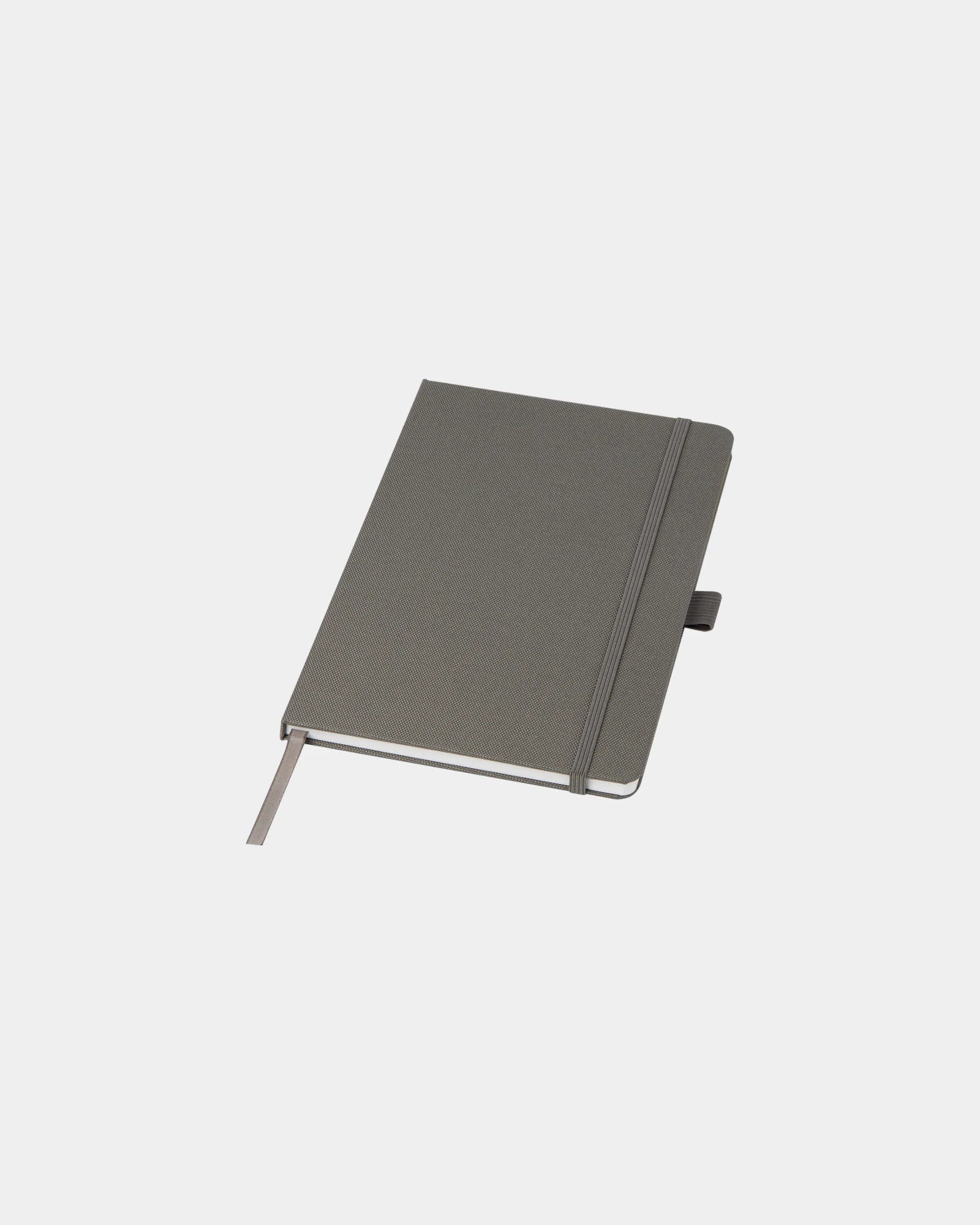 Notitieboek A5 gerecycled PET Honua om te personaliseren - Schemergrijs