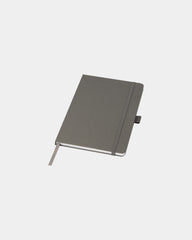 Notitieboek A5 gerecycled PET Honua om te personaliseren - Schemergrijs