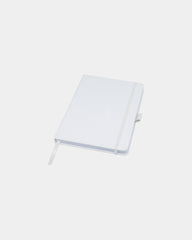 Notitieboek A5 gerecycled PET Honua om te personaliseren - Wit