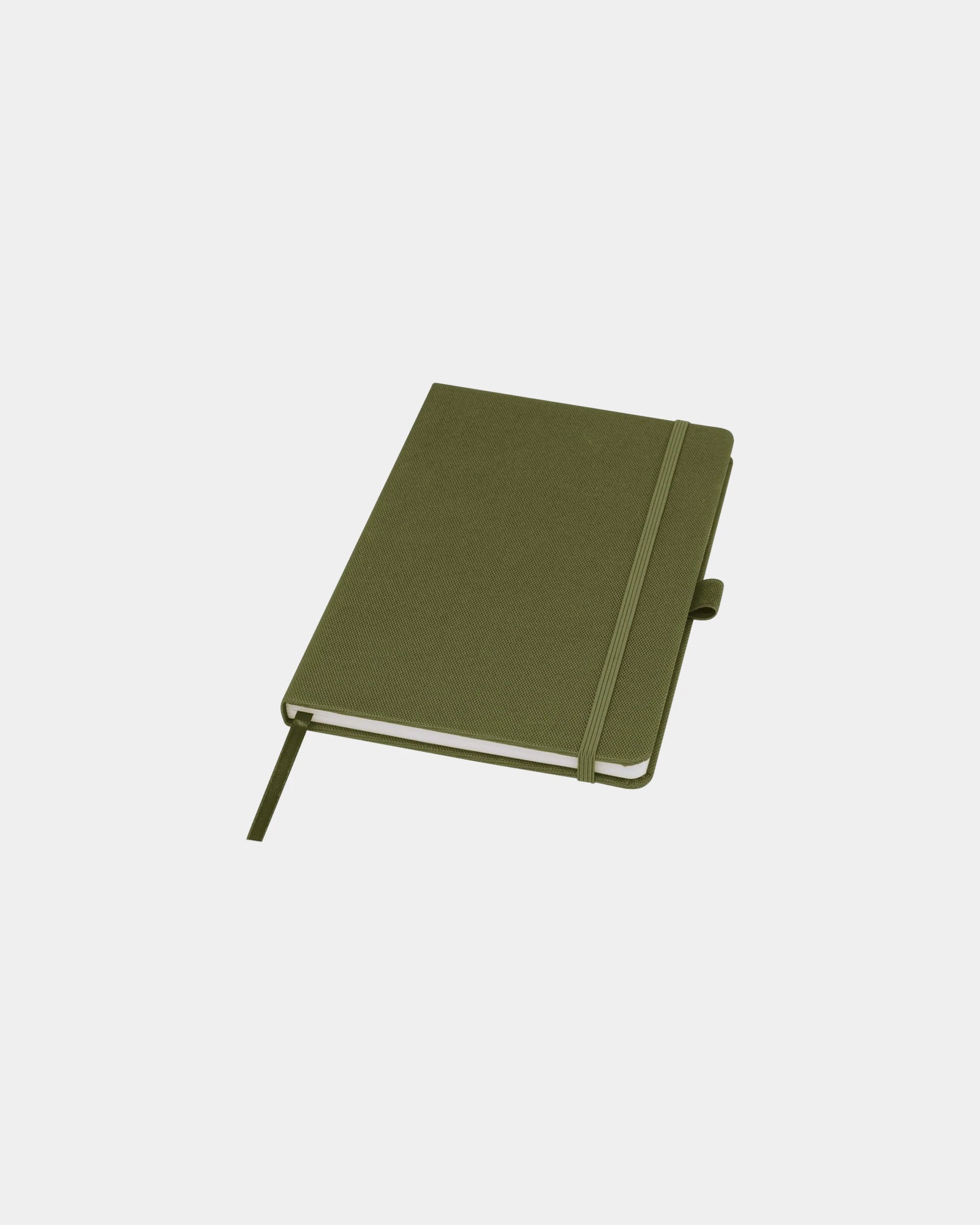 Notitieboek A5 gerecycled PET Honua om te personaliseren - Bosgroen