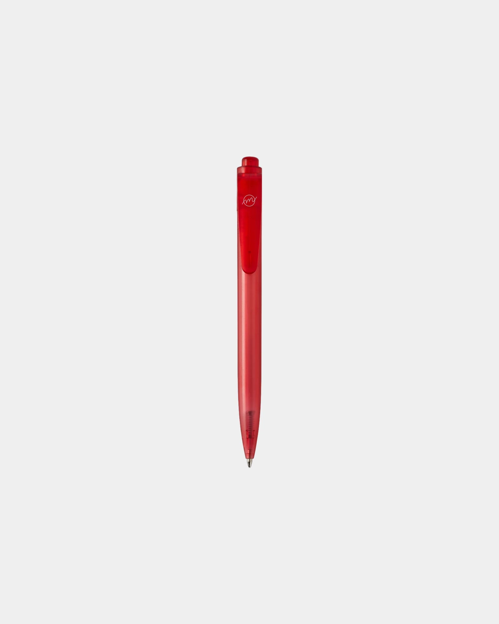 Balpen gerecycled oceaanplastic om te personaliseren - Rood