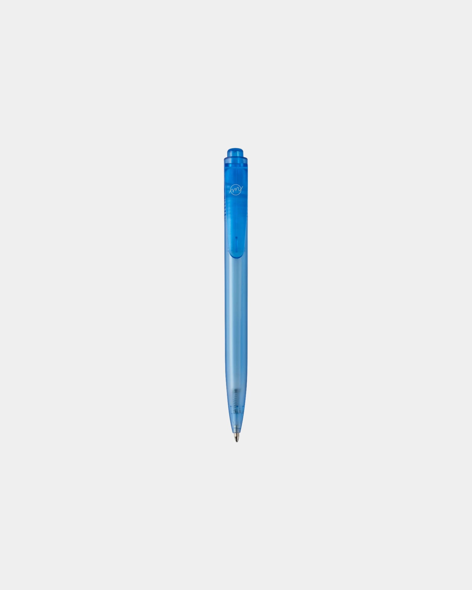 Balpen gerecycled oceaanplastic om te personaliseren - Blauw
