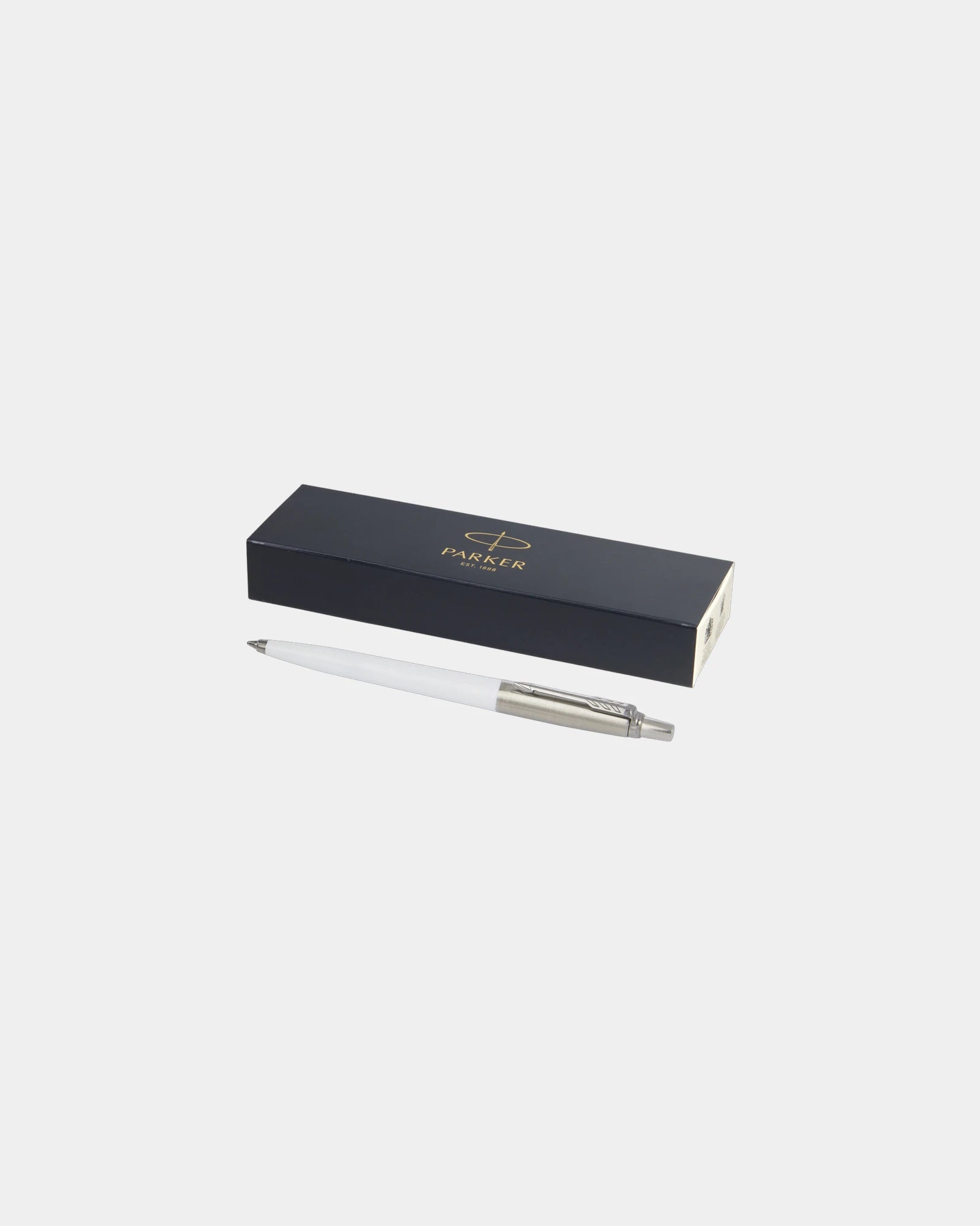Balpen gerecycled Parker Jotter om te personaliseren - Wit