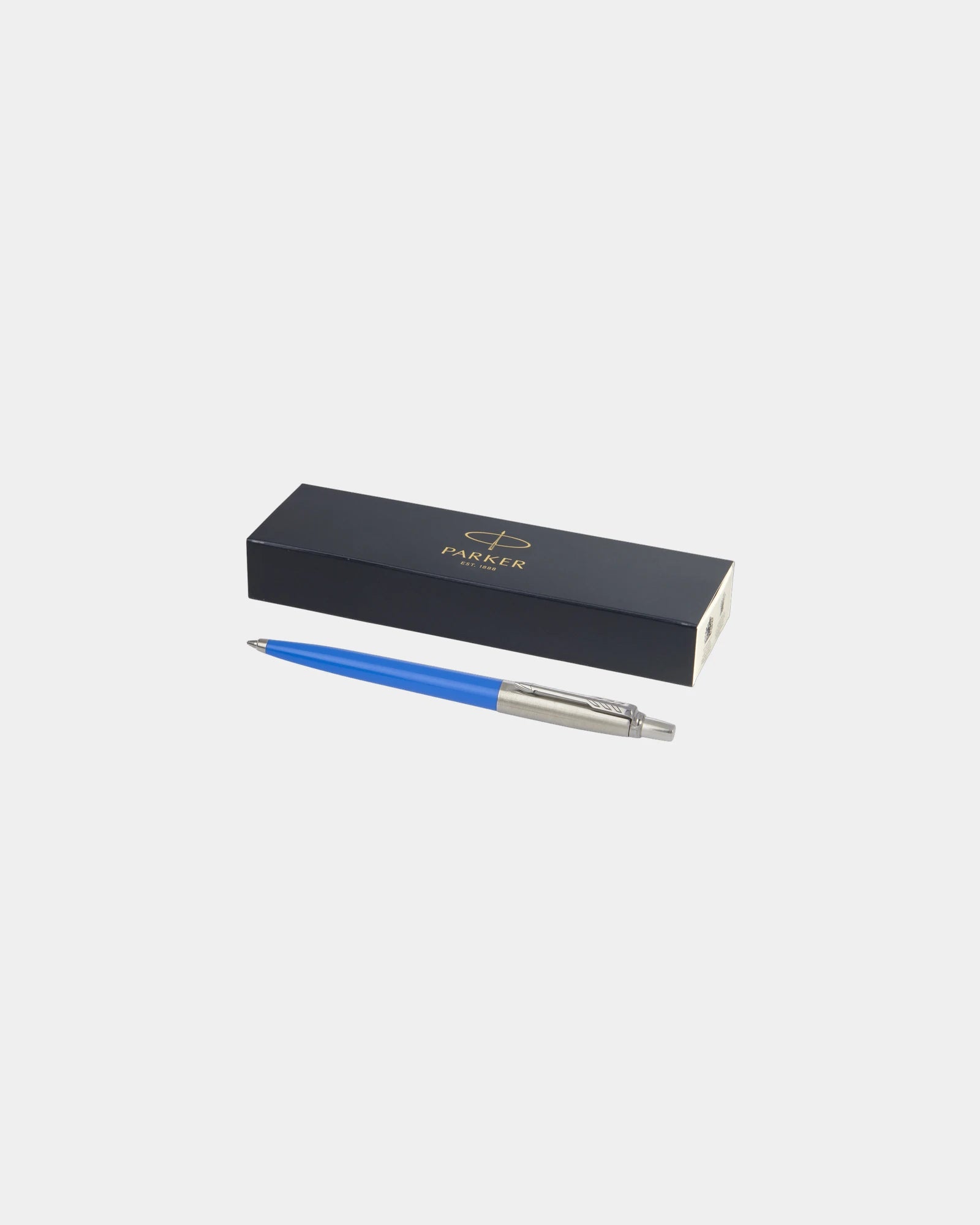 Balpen gerecycled Parker Jotter om te personaliseren - Process Blauw