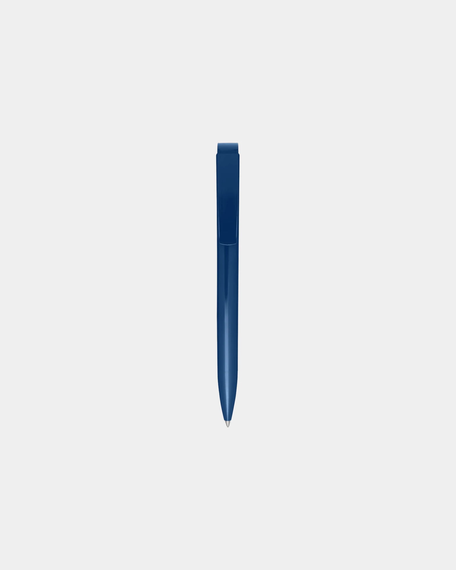 Balpen gerecycled plastic Martha om te personaliseren - Blauw