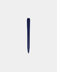 Balpen gerecycled plastic Martha om te personaliseren - Marineblauw
