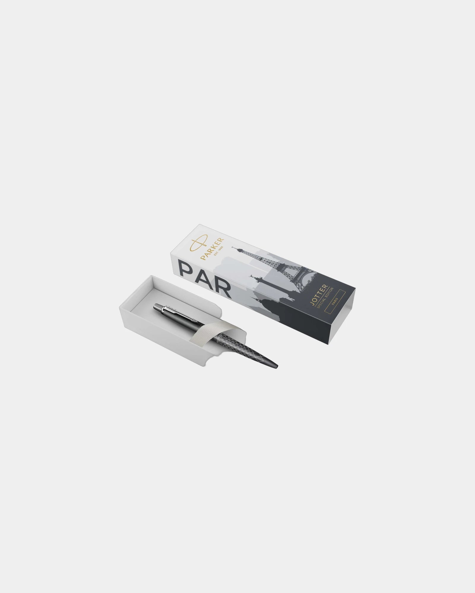 Balpen Parker Jotter SE Global Icons om te personaliseren - Grijs