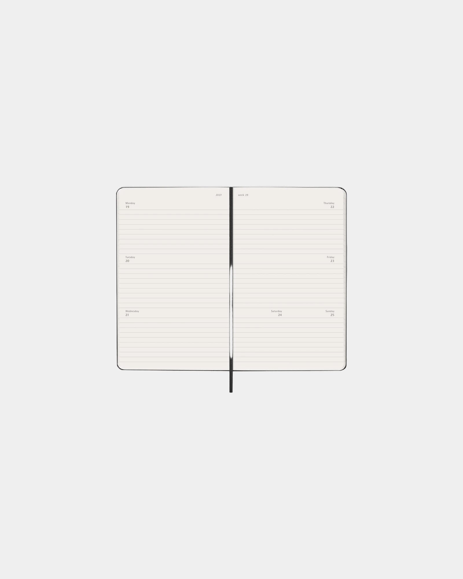 Agenda hardcover Moleskine 12 maanden om te personaliseren - 3