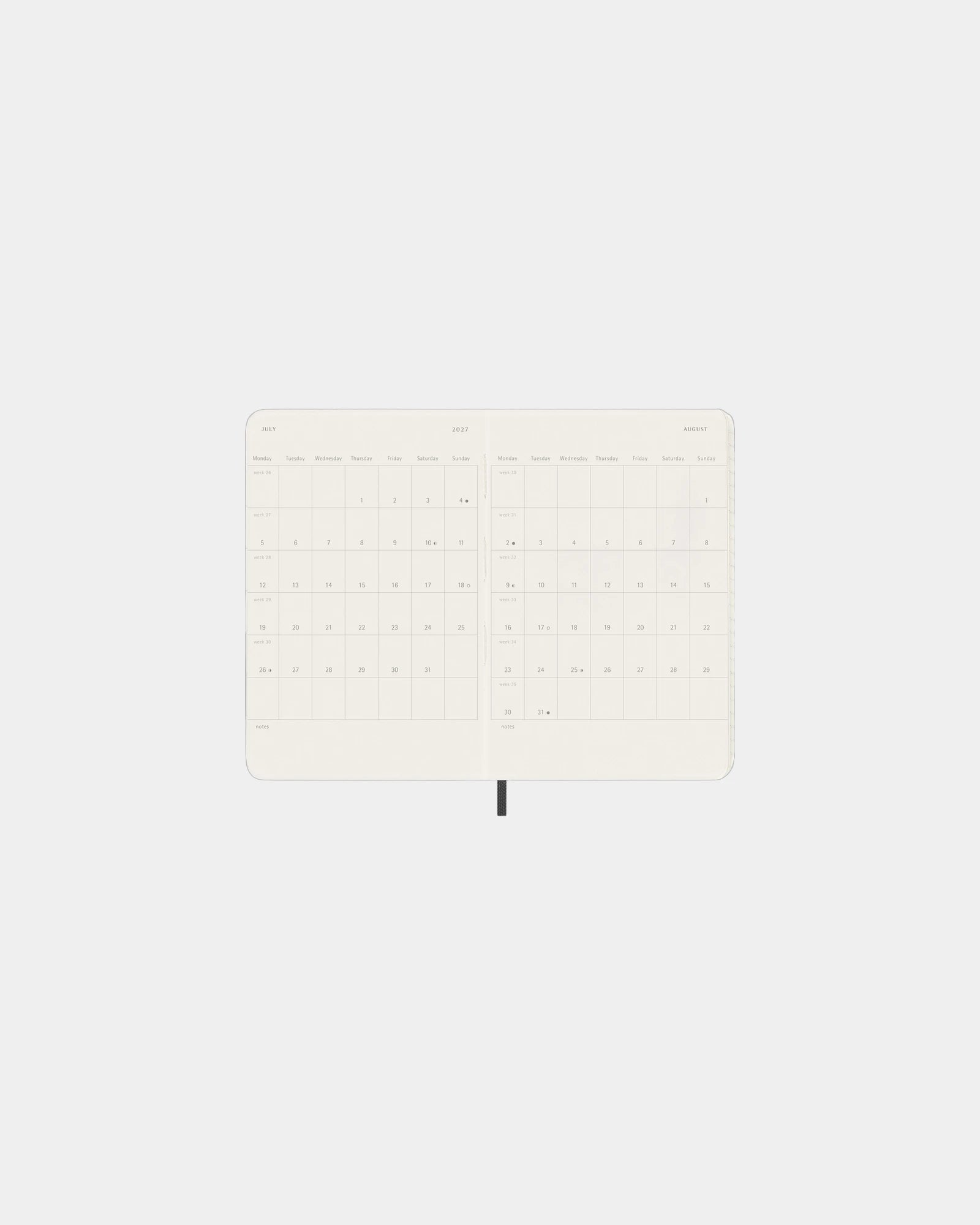 Weekagenda FSC-papier zakformaat om te personaliseren - 4