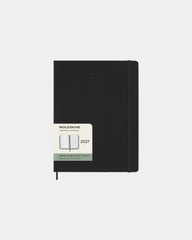 Agenda XL weekplanner Moleskine om te personaliseren - Zwart