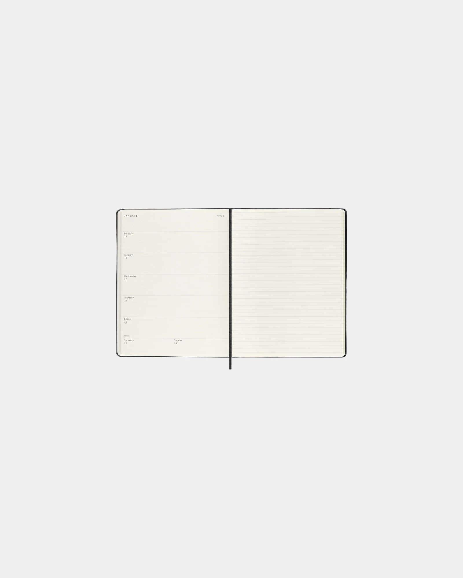 Agenda XL weekplanner Moleskine om te personaliseren - 3
