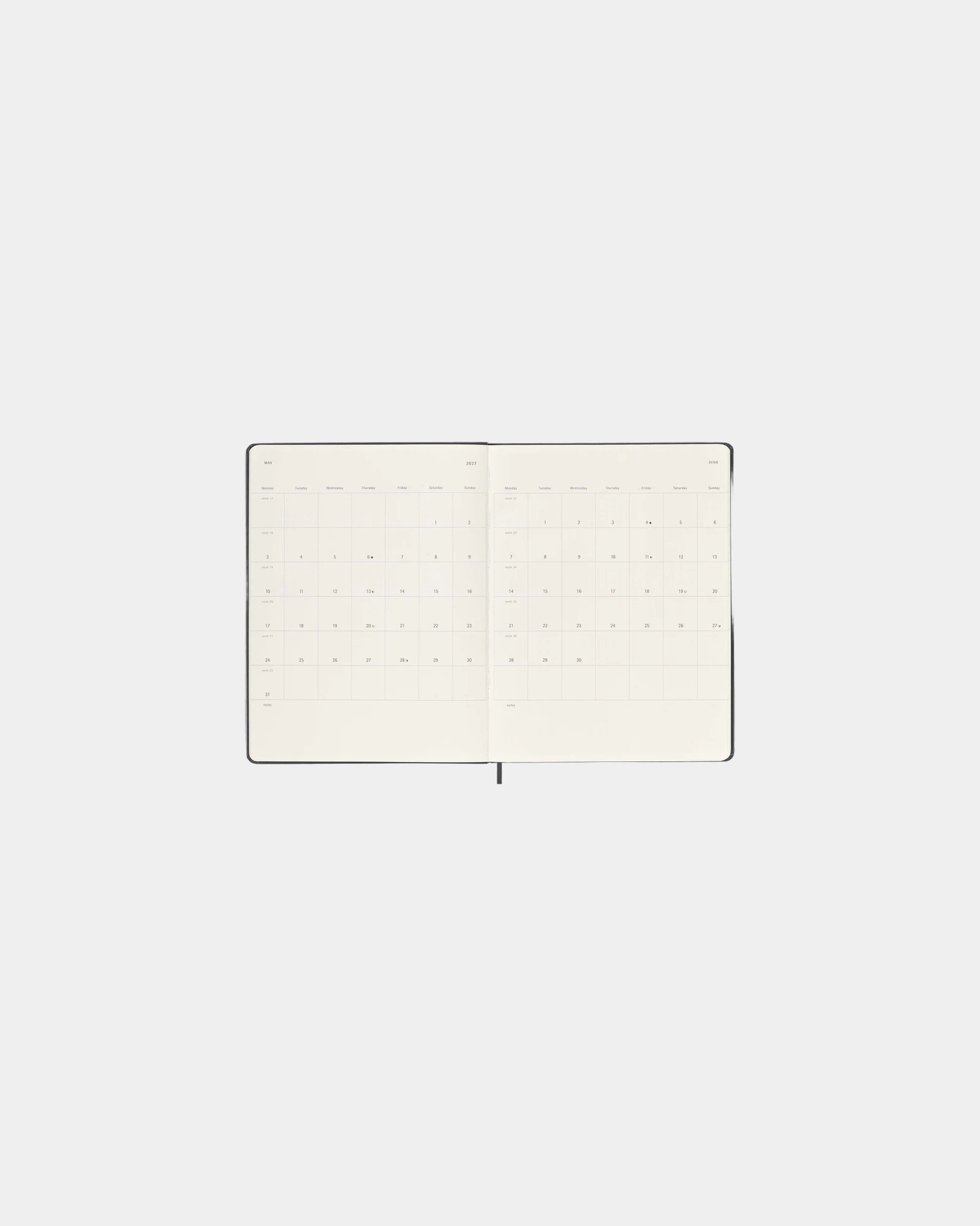 Agenda XL weekplanner Moleskine om te personaliseren - 4