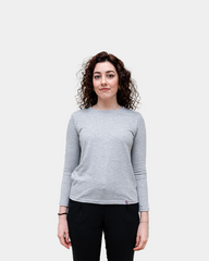 DamesT-shirt met lange mouwen om te personaliseren - 8
