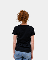 DamesT-shirt V-hals Made in France om te personaliseren - 7