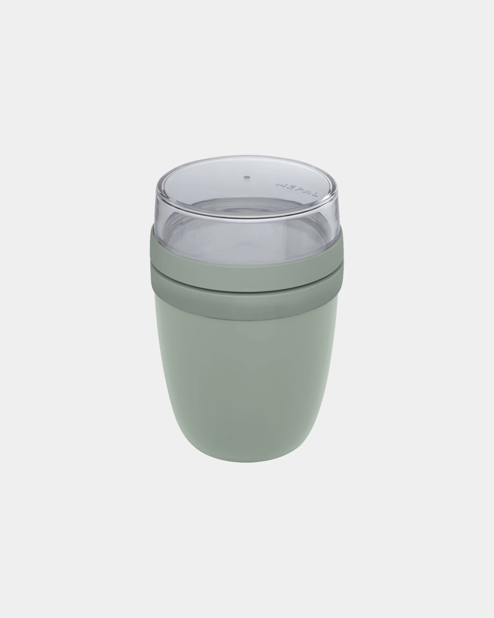 Lunchbox Ellipse 500+200ml waterdicht om te personaliseren - Salie