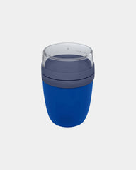 Lunchbox Ellipse 500+200ml waterdicht om te personaliseren - Fel blauw