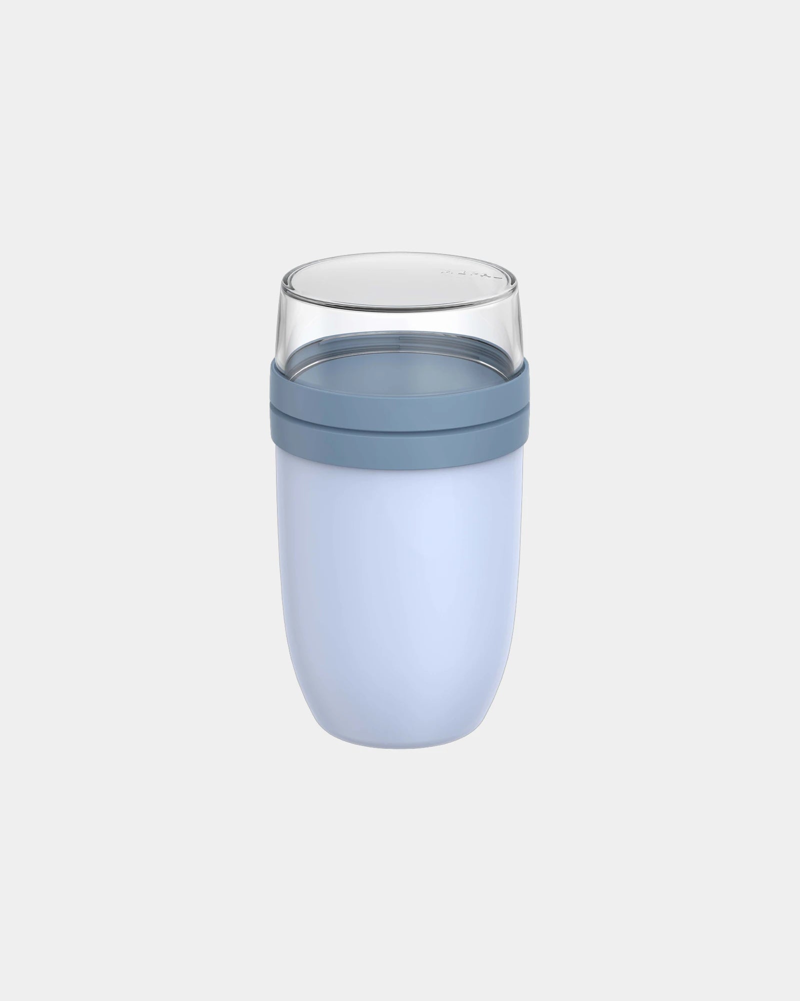 Lunchbox thermisch 750+300ml om te personaliseren - Blauw