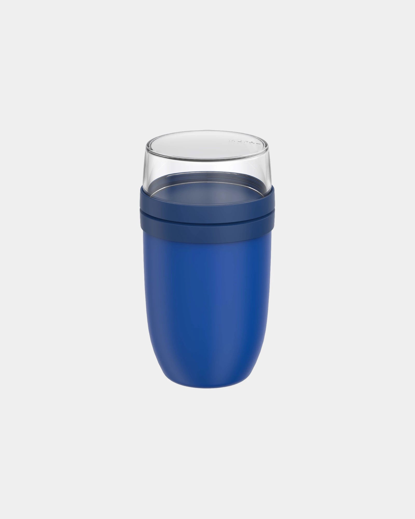 Lunchbox thermisch 750+300ml om te personaliseren - Fel blauw