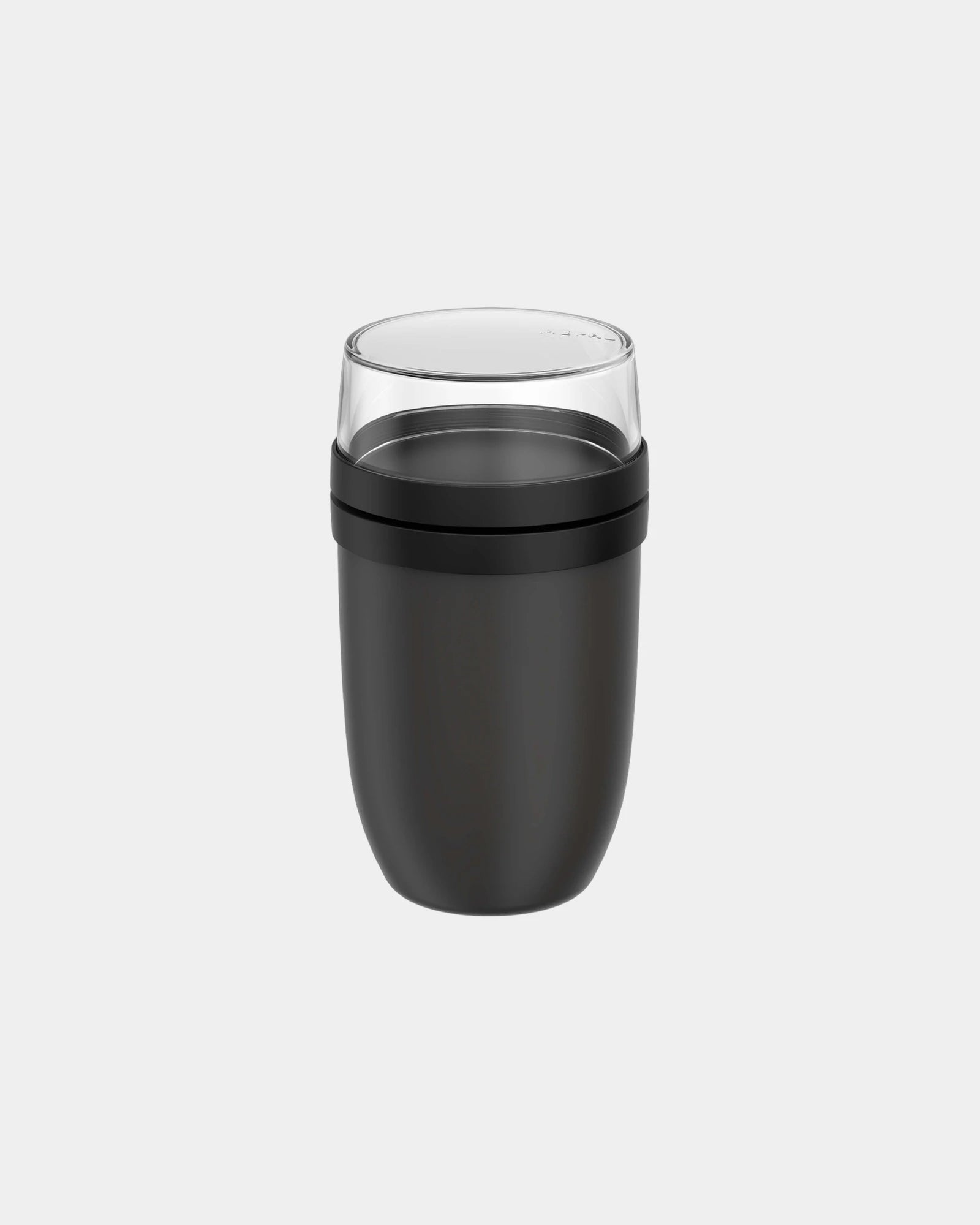 Lunchbox thermisch 750+300ml om te personaliseren - Zwart