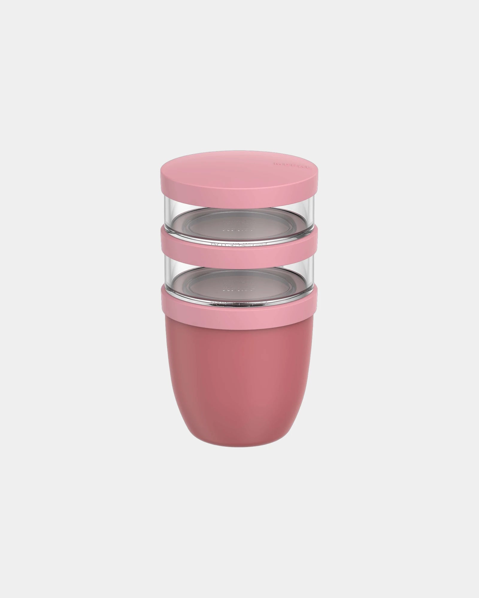 Lunchbox thermisch 3-delig om te personaliseren - Roze
