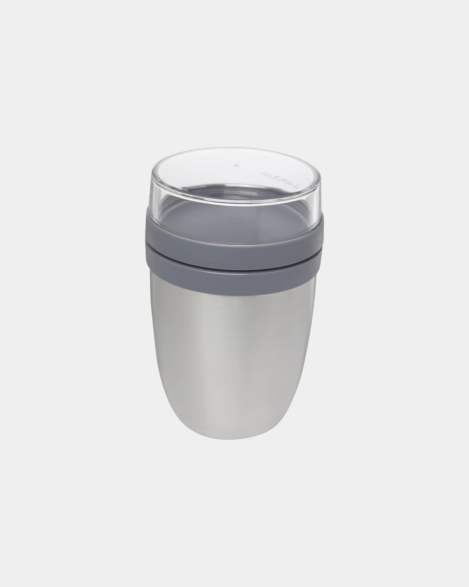 Lunchbox thermisch Ellipse 500+200ml om te personaliseren - Zilver