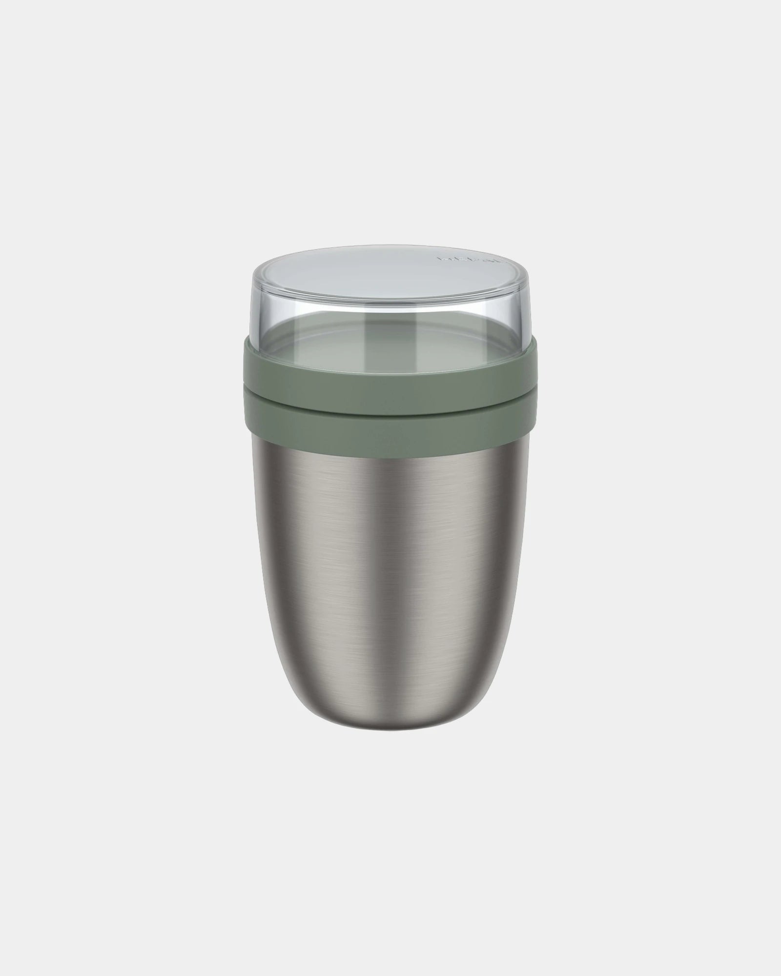Lunchbox thermisch 500+200ml Ellipse om te personaliseren - Groen