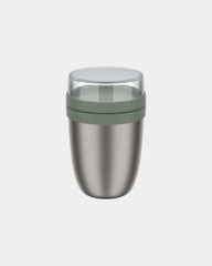 Lunchbox thermisch 500+200ml Ellipse om te personaliseren - Groen