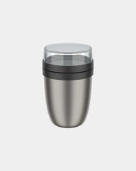 Lunchbox thermisch 500+200ml Ellipse om te personaliseren - Zwart