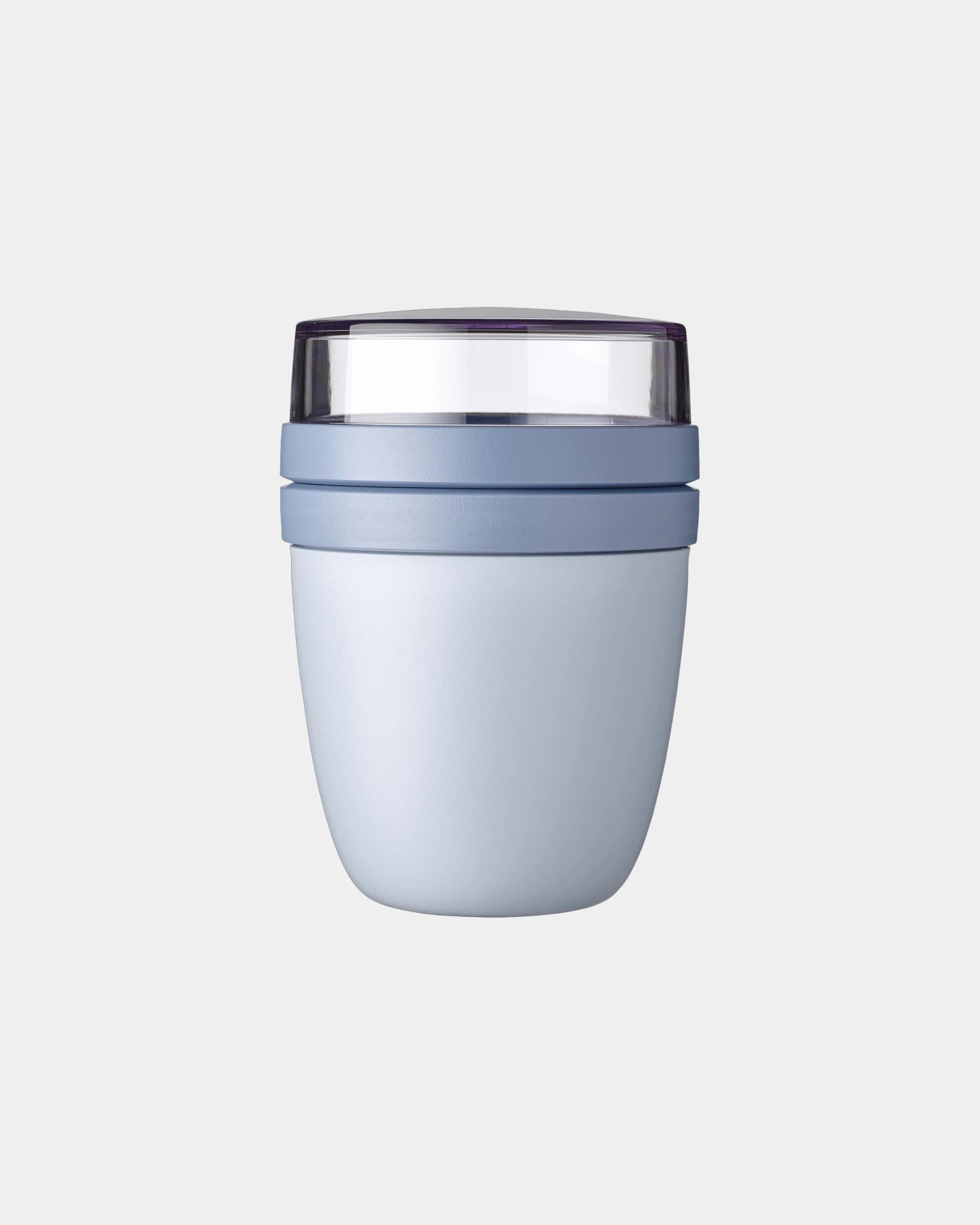 Lunchbox waterdicht 300+120ml Ellipse om te personaliseren - Blauw